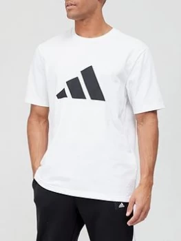 Image of adidas Future Icon 3B T-Shirt - White, Size 2XL, Men