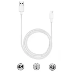 image of Huawei AP71 SuperCharge USB Type-C Cable - 1m - White