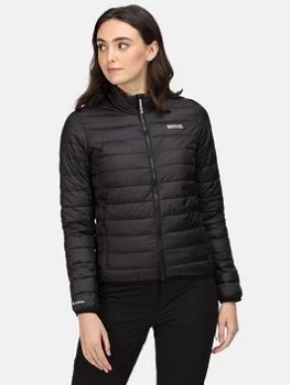 Image of Regatta Hillpack Quilted Jacket - Black, Size 12, Women
