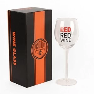 Image of Musicology Wine Glass - Red Red Wine