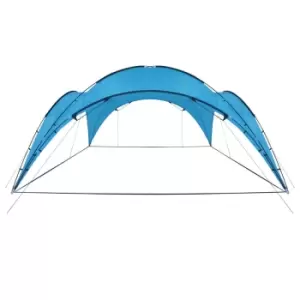 image of Vidaxl Party Tent Arch 450x450x265cm Light Blue