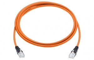 Patch Cord RJ45 U/UTP CAT.6 Red - 2m Full Copper