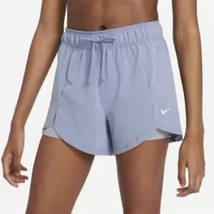 Image of Nike Pro Flex Womens 2-in-1 Shorts - Blue