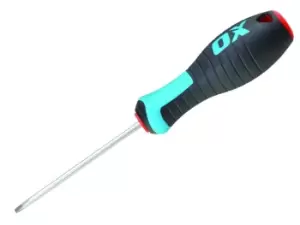 Image of OX Tools OX-P362275 Pro Slotted Flared Screwdriver 75 x 4mm