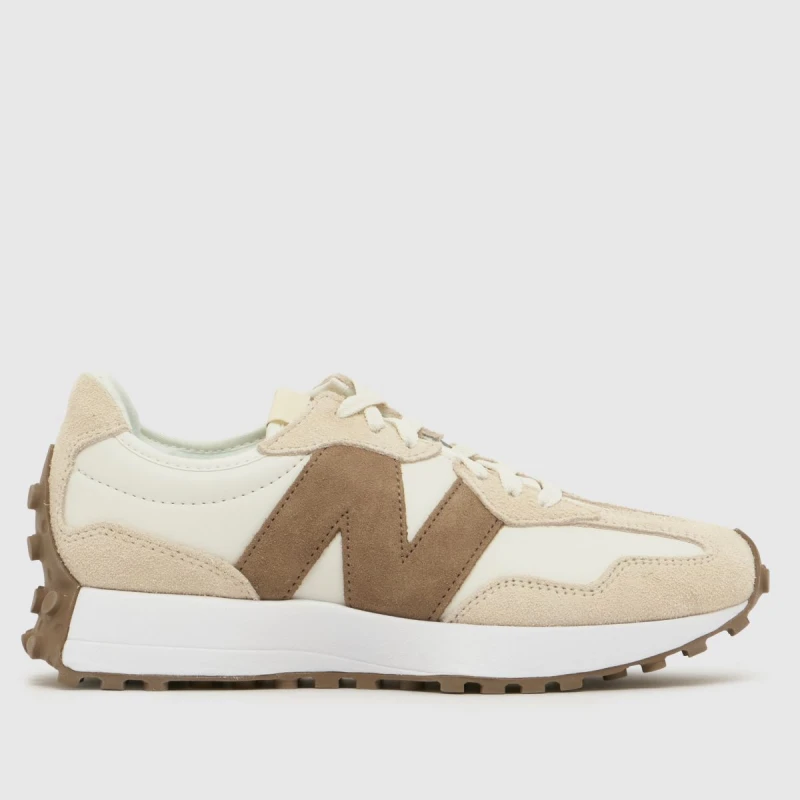 Image of New Balance 327 trainers in beige & brown Beige & Brown UK 7 (EU 40½)