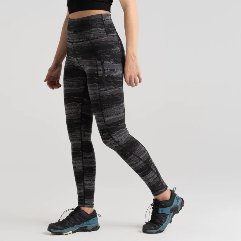 Image of Craghoppers 'Kiwi Pro' Walking Leggings Charcoal female