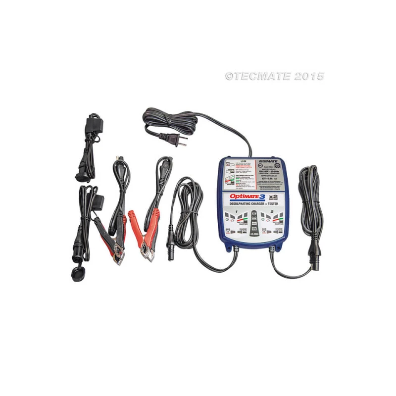 Image of OPTIMATE OPTIMATE 3 Dual (TM450), 2x 12V 0.8A, 7-step charger