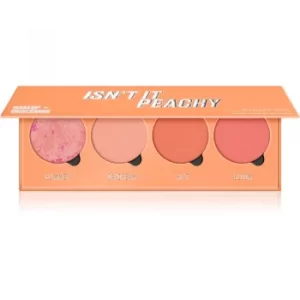 image of Makeup Obsession Isn't It Peachy Blush Palette 4 x 2.50 g