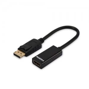 Image of Ednet 84504 video cable adapter 0.15 m DisplayPort HDMI Black