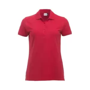 Image of Clique Womens/Ladies Marion Polo Shirt (M) (Red)