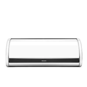 Brabantia Roll Top Bread Bin - Brilliant Steel - main image