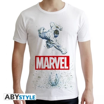 Image of Marvel - Marvel Hulk Mens Large T-Shirt - White