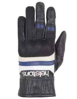 Image of Helstons Bull Air Summer Leather Mesh Black Blue Beige White Gloves T11