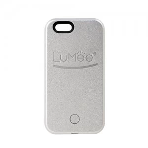 Image of Lumee LED Silver Case For iPhone Se