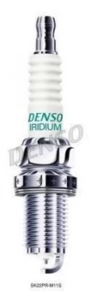 Image of 1x Denso Iridium Spark Plugs SK22PR-M11S SK22PRM11S 267700-6160 2677004170 3419