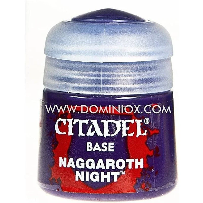 Image of Citadel Games Workshop Colour Base: Naggaroth Night (12ml) Paint Multi