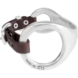 Image of Ladies UNOde50 Base metal Clasicos Plata-Cuero Through the magnifying glass