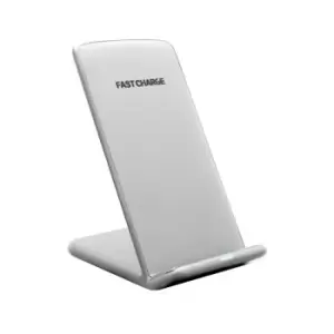 image of Aquarius Desktop Charging Stand With LED Indicator - Silver