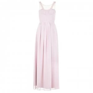 Image of Little Mistress Beaded Top Maxi Dress - Mink