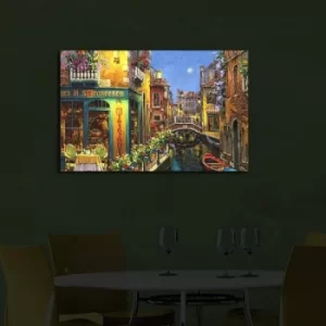 Image of 4570?ACT-42 Multicolor Decorative LED Lighted Canvas Painting