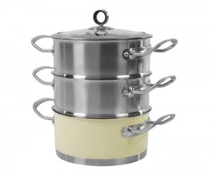 image of Morphy Richards 46382 18cm 3-Tier Steamer