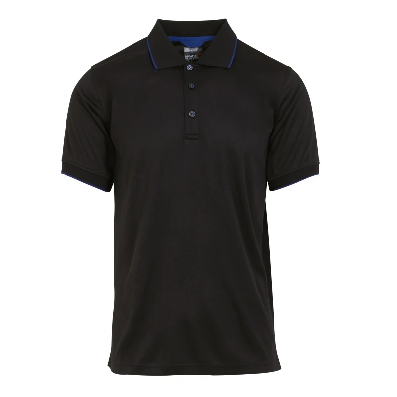 Image of Regatta Professional Mens Short-Sleeved Polo Shirt in Baby Blue Size: Small Baby Blue Male S