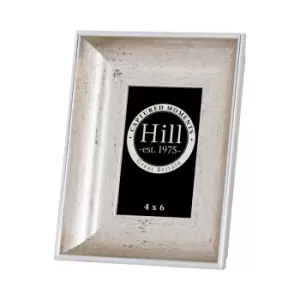 Image of Antique Silver Crackled Effect Photo Frame 4X6