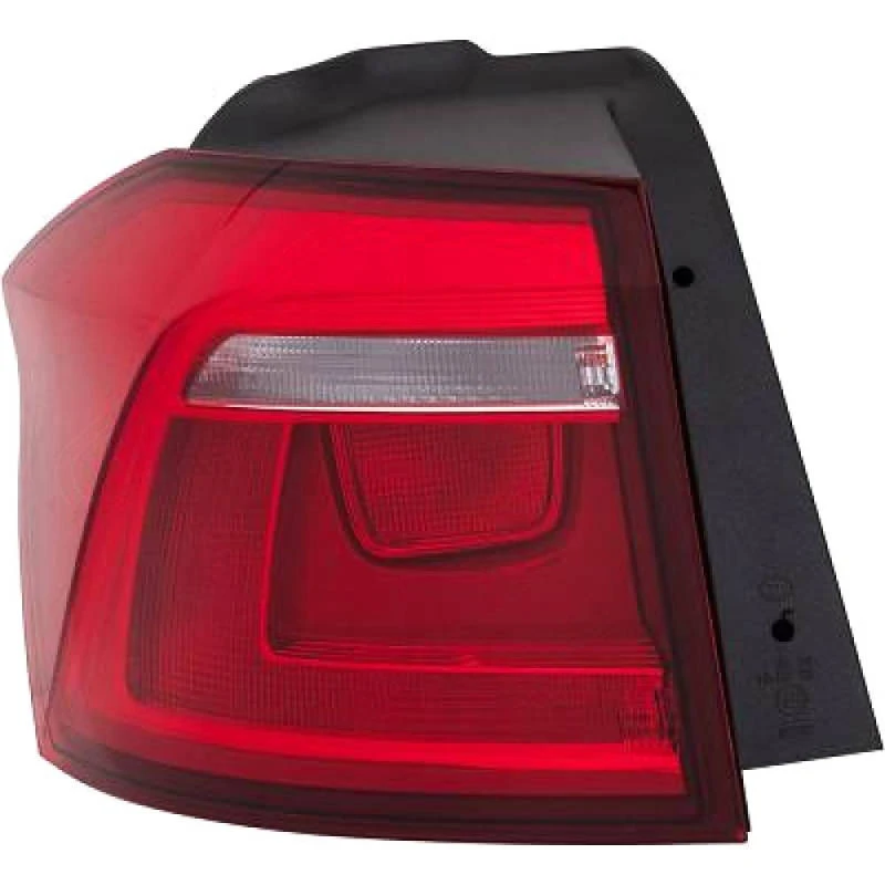Image of DIEDERICHS 2216790 Rear light Outer section, without bulb holder, Right Combination Rearlight (391)