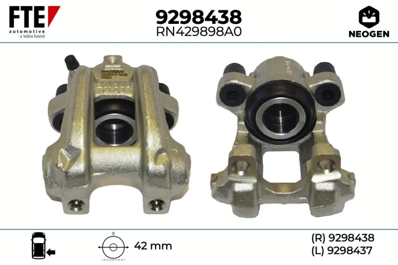 Image of Brake caliper FTE 9298438