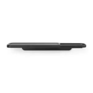 Image of Brabantia MindSet Toilet Roll Holder with Shelf - Mineral Infinite Grey
