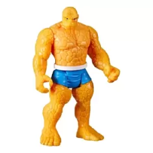 image of Fantastic Four Marvel Legends Retro Collection Action Figure 2022 Marvel's The Thing 10 cm