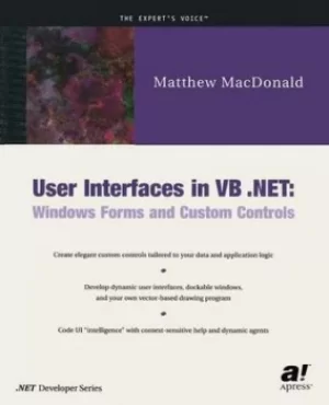 Image of User interfaces in VB NET by Matthew MacDonald