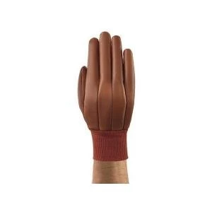 Image of Ansell Hyd Tuf Size 10 Multi Purpose Medium Duty Gloves BrownRed