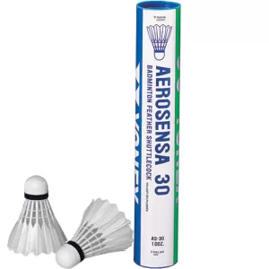 Image of Yonex Aerosensa 30 Shuttle Cocks - Tube of 12