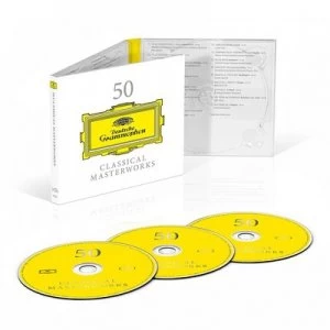 Image of 50 Classical Masterworks by Various Composers CD Album