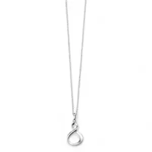 image of Beginnings Sterling Silver Infinity Loop Pendant P4146