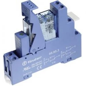 Image of Finder 49.52.7.012.0050 Relay Interface Module 2 changeovers 12 Vdc IP20