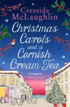 Image of Christmas carols and a Cornish cream tea - Cressida McLaughlin - Paperback - Used