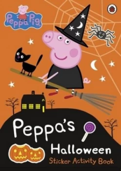 Image of Peppa Pig Peppas Halloween Sticker Activity Book Paperback