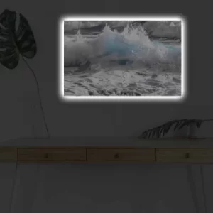 Image of 4570DHDACT-175 Multicolor Decorative LED Lighted Canvas Painting