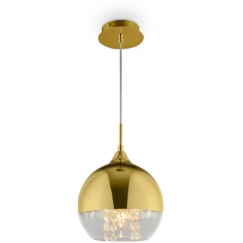 image of Maytoni Lighting - Maytoni Modern - Fermi Modern Fermi Gold Dome Pendant Ceiling Light