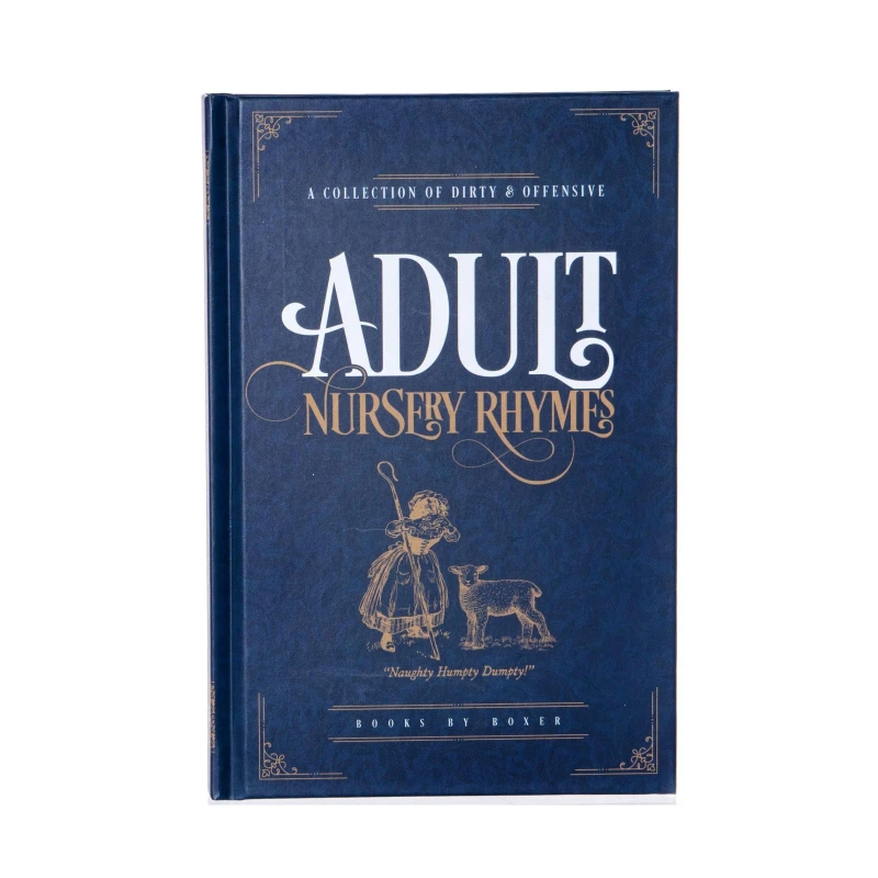 Image of Boxer Gifts Adult Nursery Rhymes Humour Book Multi unisex