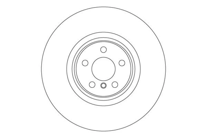 Image of Brake disc TRW DF6979S