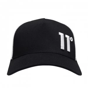 image of 11 Degrees Trucker Cap - Black