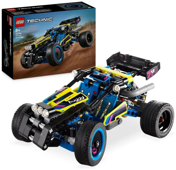 image of LEGO Technic Off-Road Race Buggy Car Vehicle Toy 42164