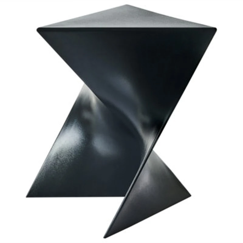 Image of Beliani Side Table Pecos Black