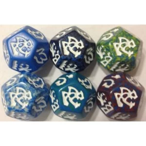 Image of Dragon Dice Blue Wyrm Set