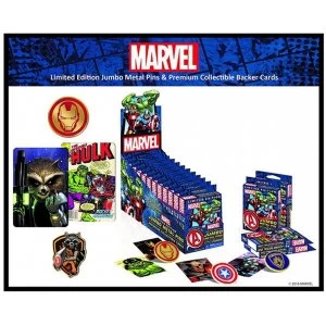 Image of Marvel Comics Collectable Pin Display of 12