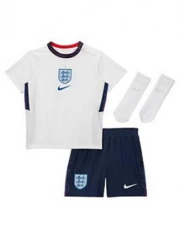 image of Nike Infants England 2020 Home Kit - White, Size 12-18 Months