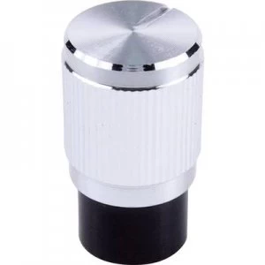 image of Cliff FC7256 Kmk10E Knob Silver 6mm Spline